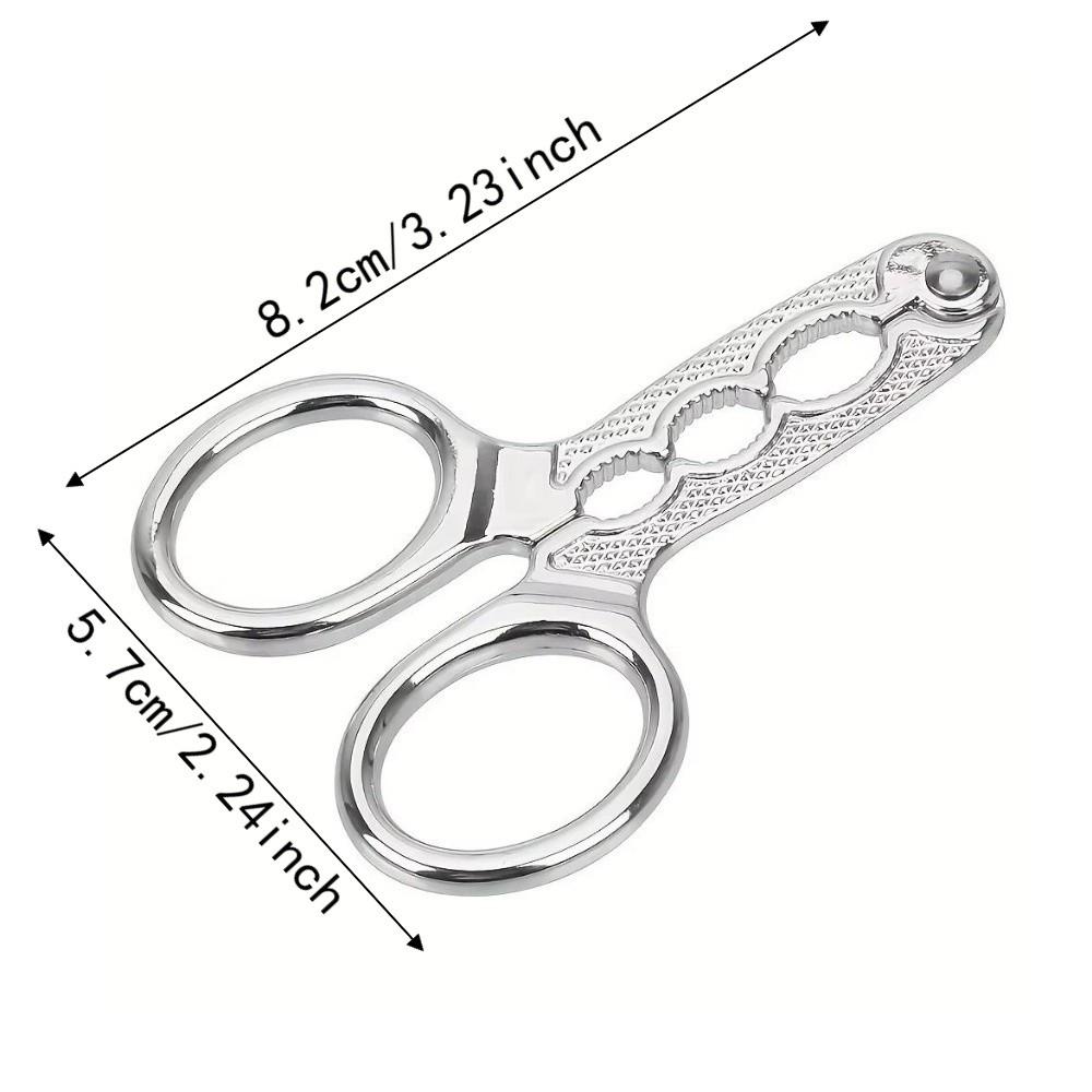 Non-Slip Dry Fruit Pliers Mini Nut Sheller Tool Multifunctional Pine Nuts Opener Lazy Use