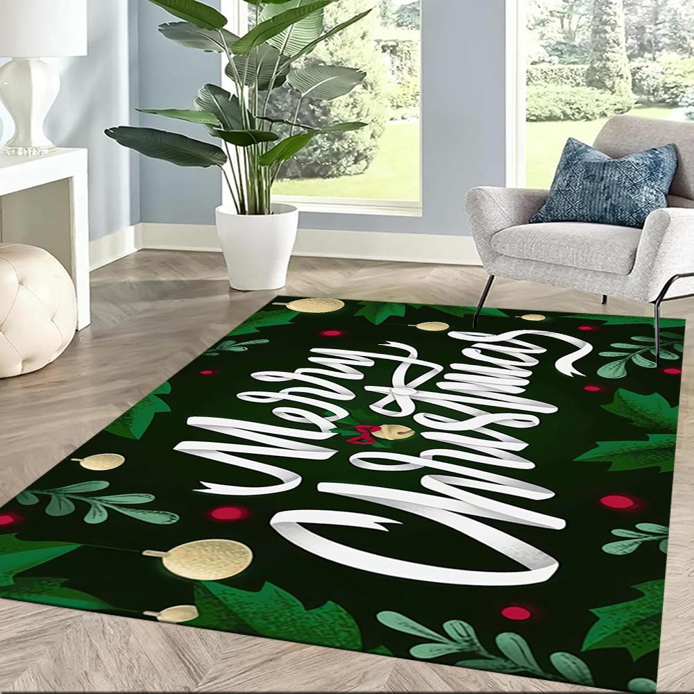 Christmas 36 Floor Mat Design for Bedrooms Dormitory Entryway Game Room Anti-slip Rug Anime Office Decor Perfect Gift for Women/Men