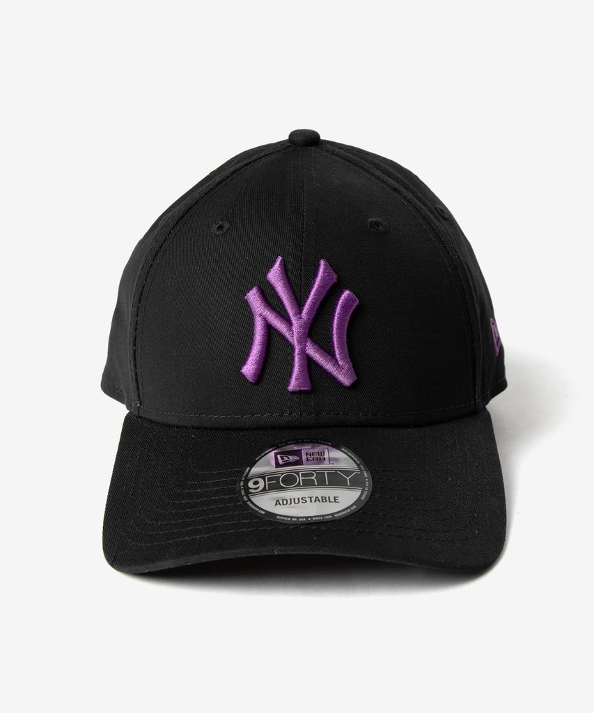 Cap 60364451 9FORTY 940 New York Yankees MLB Classics Unisex BLACK PURPLE [New Era] & [Used]