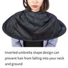 Adult Barber Hair Cutting Umbrella Cape Hairdressing Salon Gown Haircut Hairdresser Cloak Black