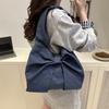 Lightweight Bow Denim Bag Casual Women's Tote Bag Trendy Bow Shoulder Bag  Girls