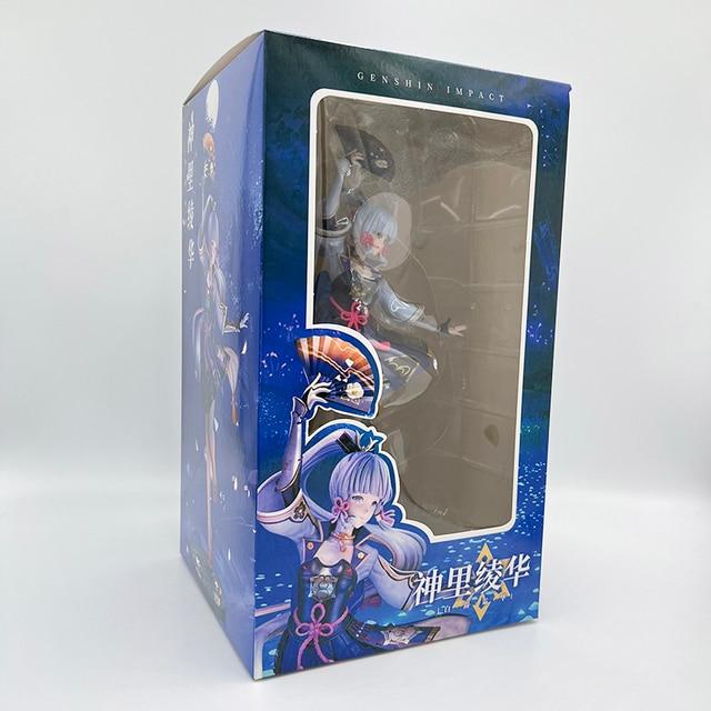 28cm Kamisato Ayaka Genshin Impact Anime Figure Raiden Shogun /Yae Miko Action Figure Paimon /Klee /Ganyu Figurine Model Doll Toys