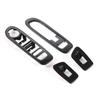 4pcs Door Window Lift Switch Panel Trim Cover for Jeep Compass 2017-19