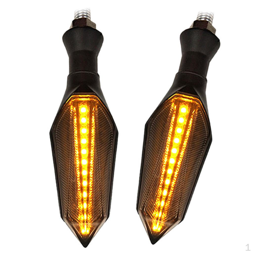 

2pcs Motorcycle Indicator Blinker 12 LED Universal