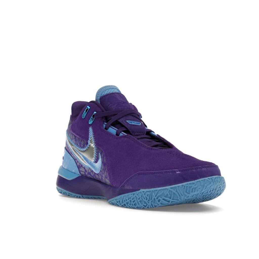 Nike Zoom LeBron NXXT Gen AMPD Summit Lake Hornets Unisexové tenisky Fialové pole-Fialová metalická-Stříbrná FJ1566-500