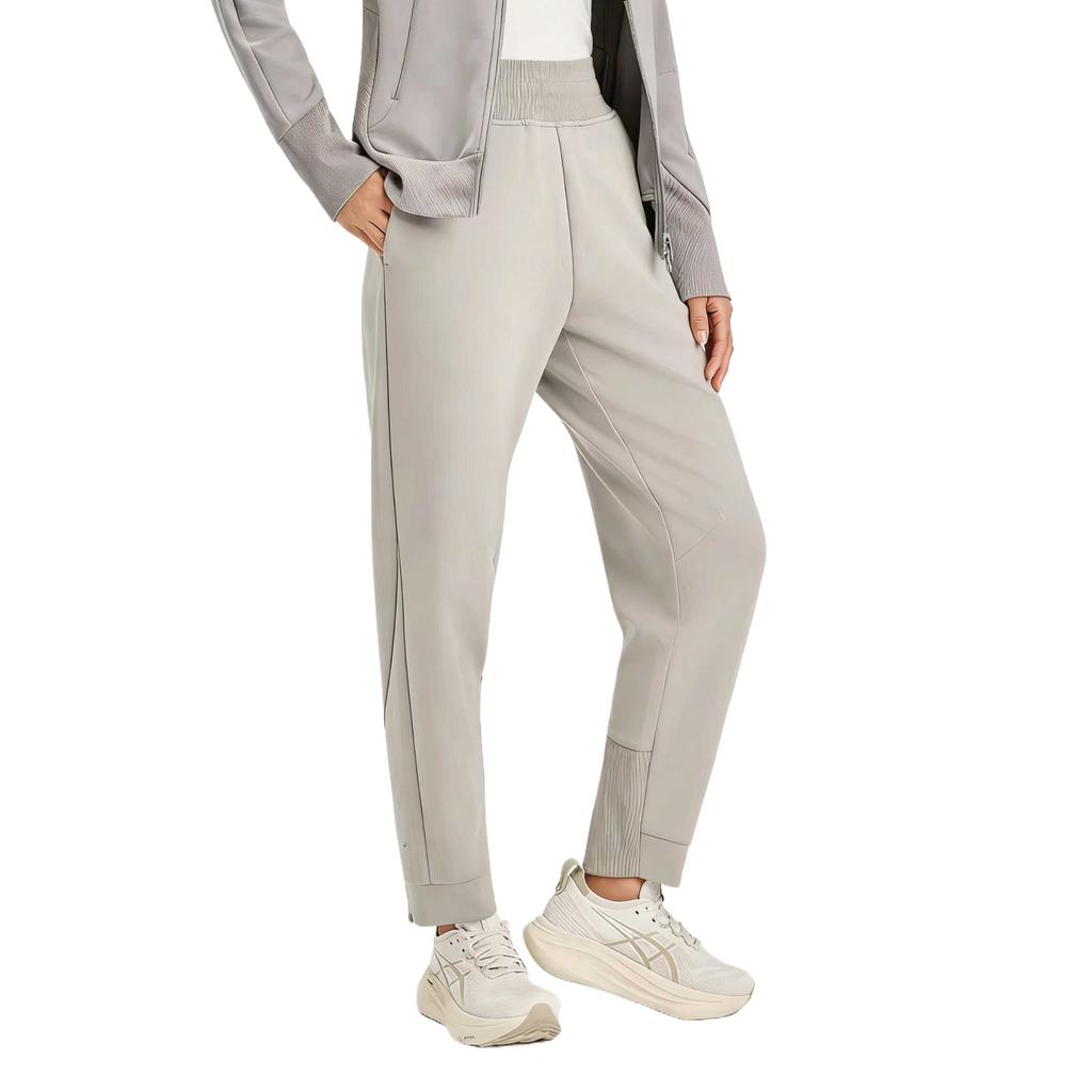 Asics Solid Color Moisture-Wicking Knitted Sports Pants Women pants 2032D404-021