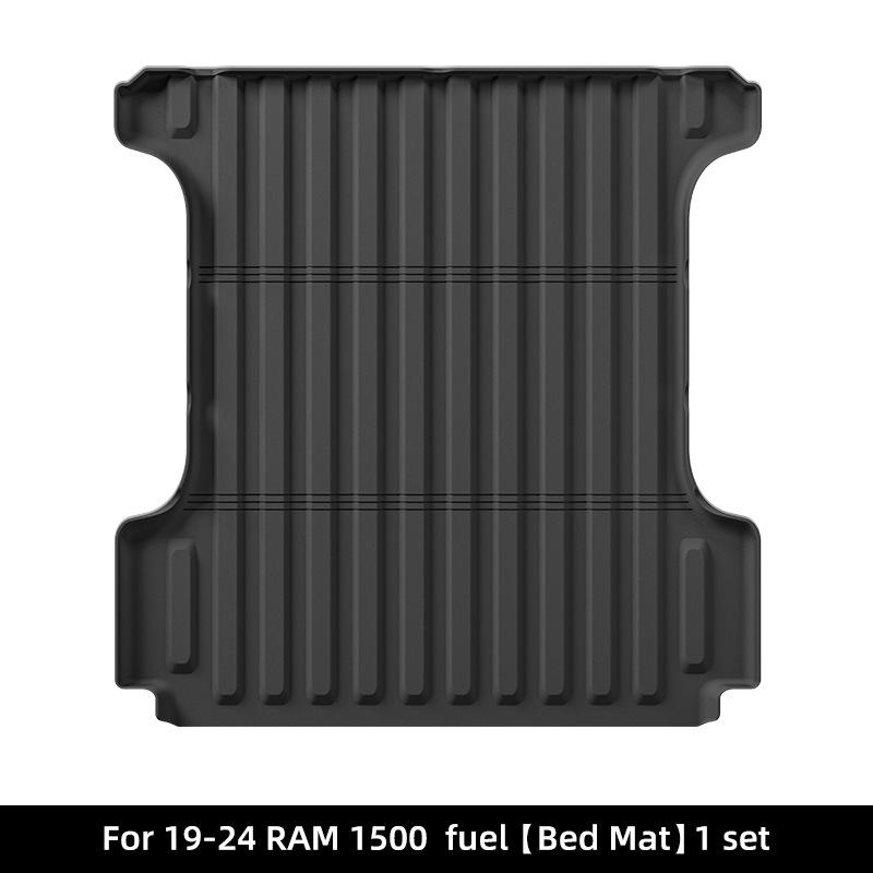 Waterproof Eco-Friendly TPE Car Floor Mats for 2019-2024 Dodge Ram 1500