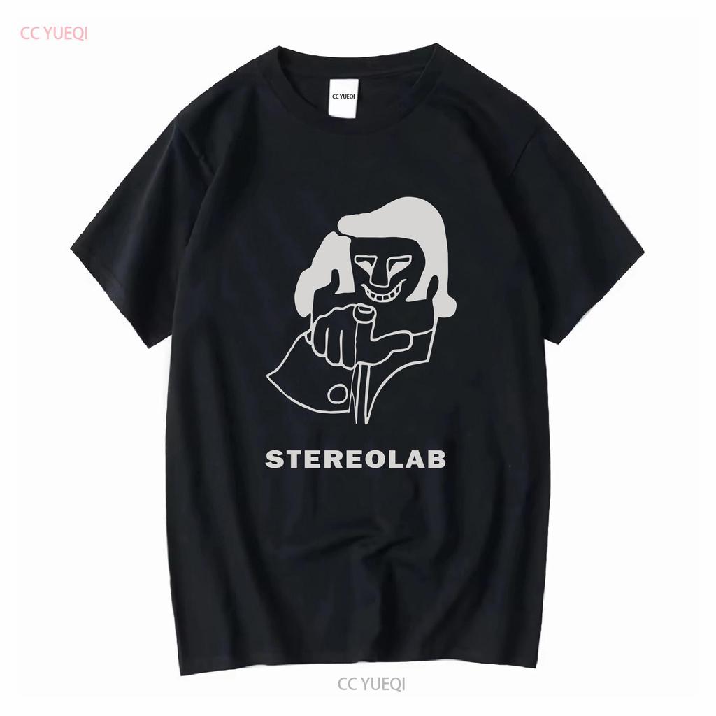 New Stereolab T shirt short sleeve full size SP8454 long or sleeves vintage Washed Top For Everyday Wear graphic Stylish
