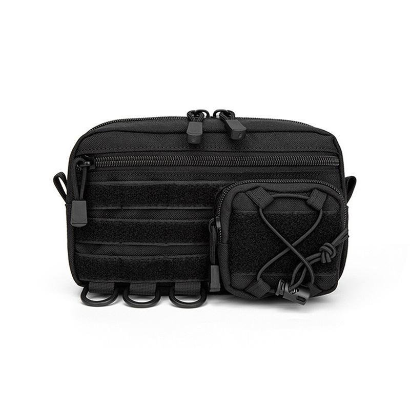 1000D Edc Pouch Molle Organizer Bag Multiple Pockets Utility Pouch Tool Storage Case Phone Holder For Outdoor Fanny Pack