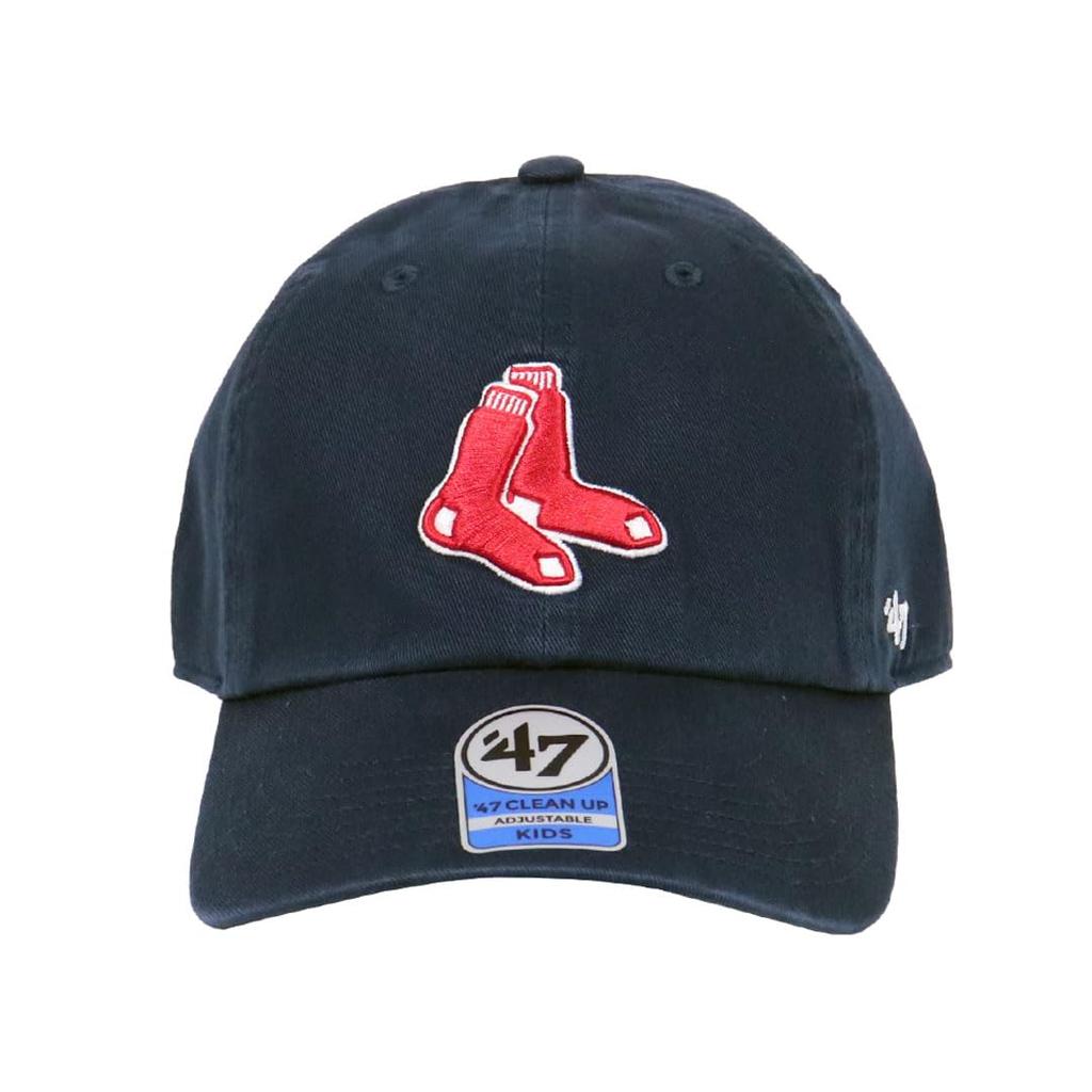 47 Brand Cap Boston Red Sox Kids Baseball Hat Navy B-RGW02GWS-A1-KIDS