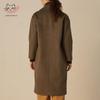 Women's 90% Wool 10% Cashmere Long Winter Coat