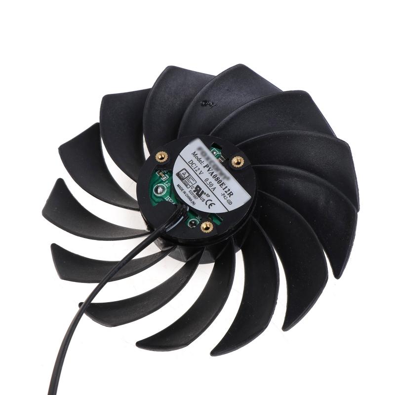 3 Pieces 90mm PVA080E12R 4Pin Graphics Card Cooling Fan For Colorful iGame GeForce  3060  3070  3070 VGA