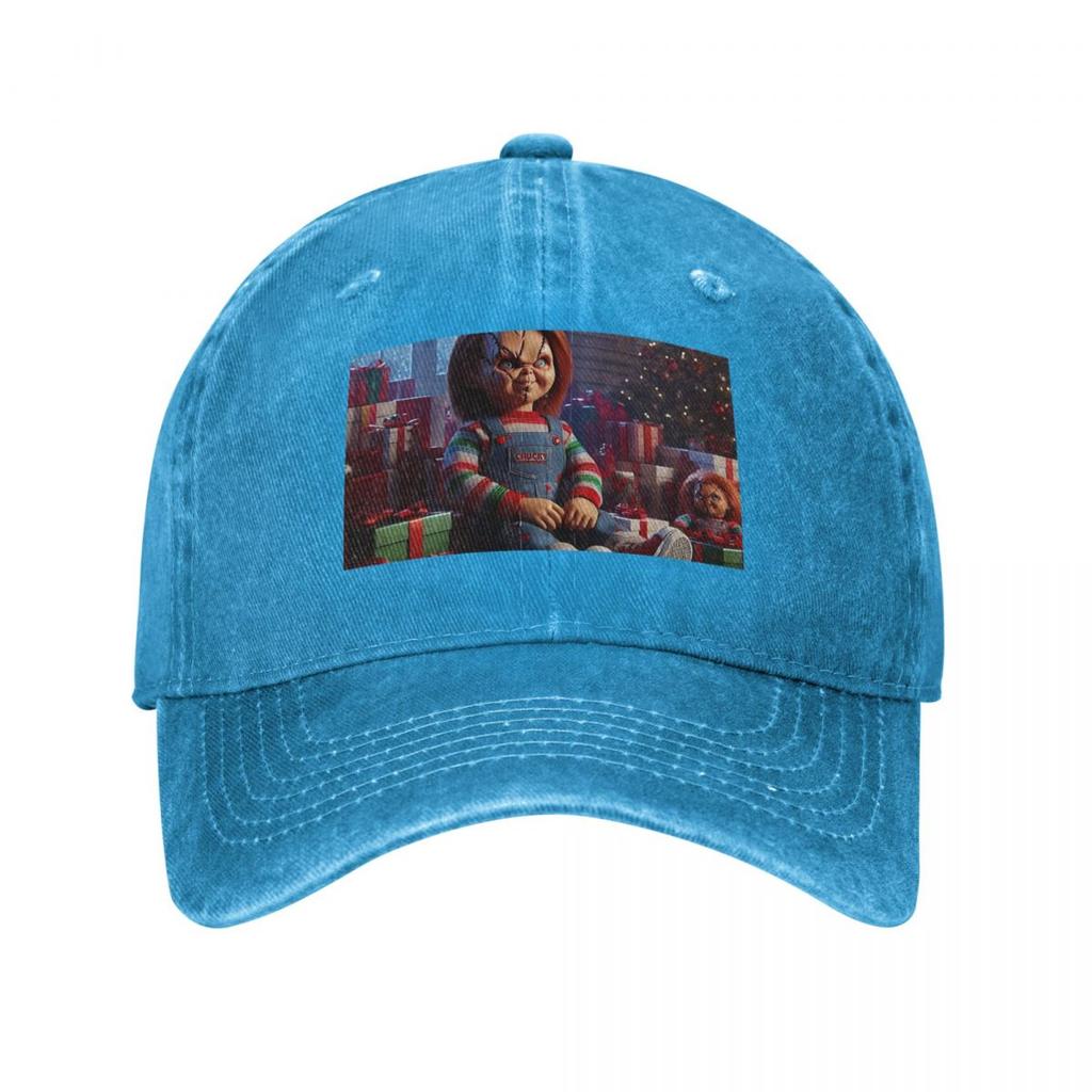 Chucky at Christmas Baseball Cap Golf Hat Beach Outing fishing hat Sunhat Caps Unisex Womens