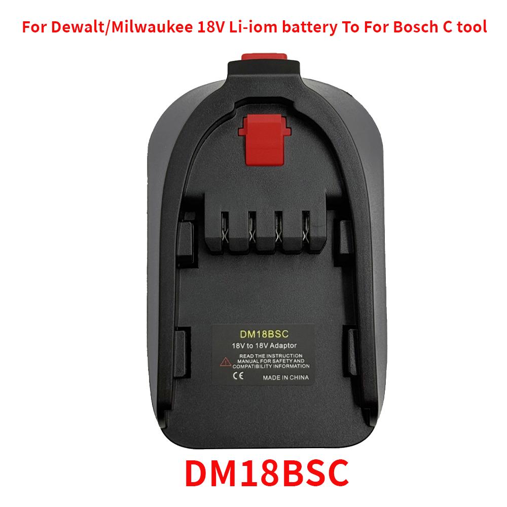 Adapter Converter For Bosch/Dewalt/Makita/Milwaukee 18V Lithium battery To For Bosch C tool 18V Battery Electrical Tool Replace