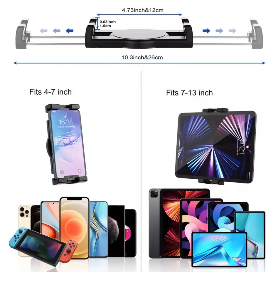 Car holder FOR windshield, cockpit, dashboard FOR tablet, phone