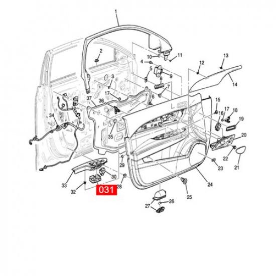 Front Door Driver Side Master Power Window Switch for Chevrolet SS 2014-2017
