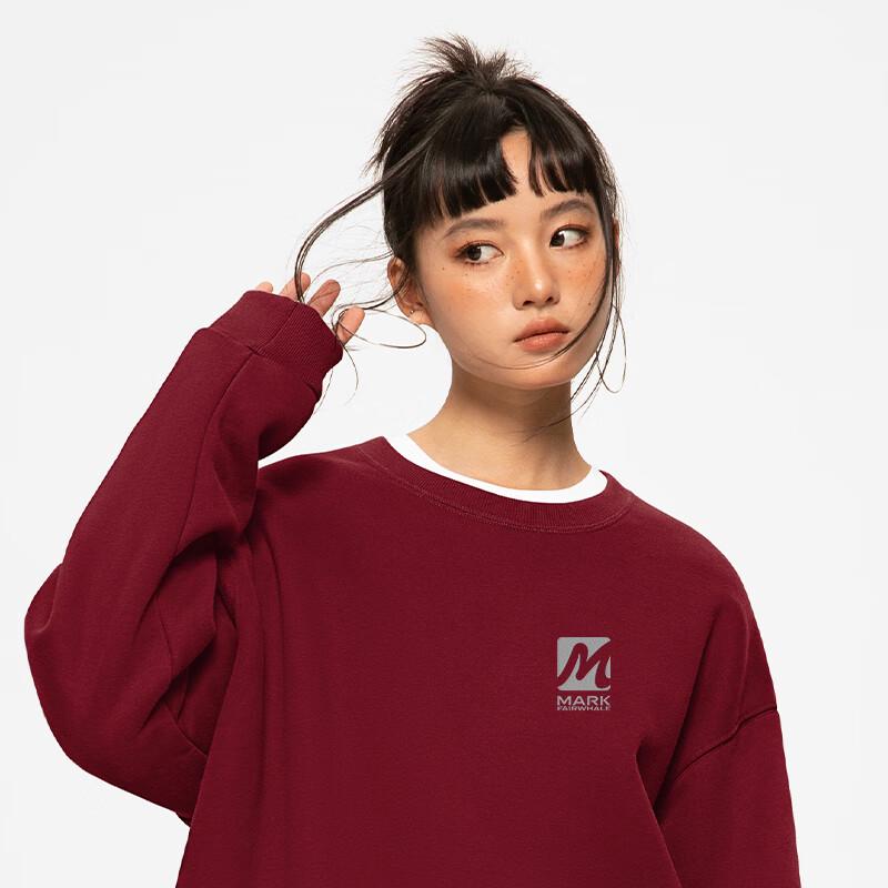 Mark Fairwhale Unisex Round Neck Loose Fit Sweatshirt