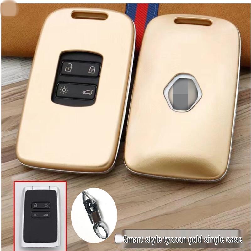 Karbonowa obudowa kluczyka do Renault Megane/Koleos - Ochronny futerał na pilota