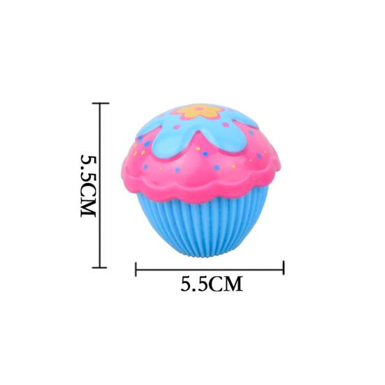 Boneca de princesa de cupcake deformável perfumada fofa, brinquedos para crianças e meninas, presente