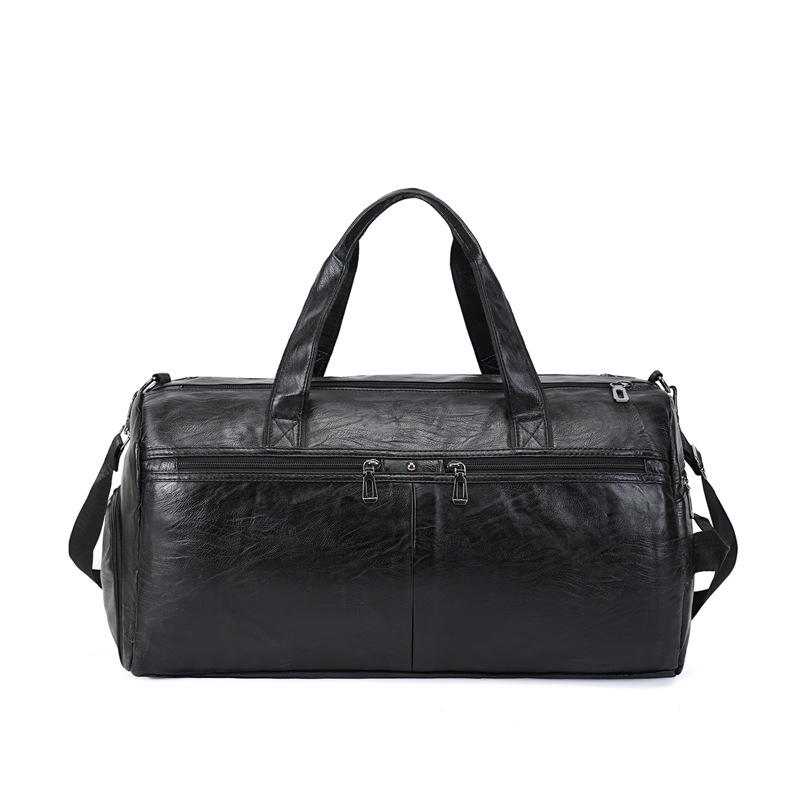 

Мужская сумка для командировок на короткие расстояния, большой вместимости, с отделением для обуви, дорожная сумка для поездок на работу, модная сумка-тележка, фитнес-сумка чёрный
