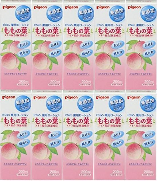 

Pigeon Лечебный лосьон Персиковый лист x 10 шт Детский лосьон [Комплектная продажа] (200 мл) [Квазинаркотик]