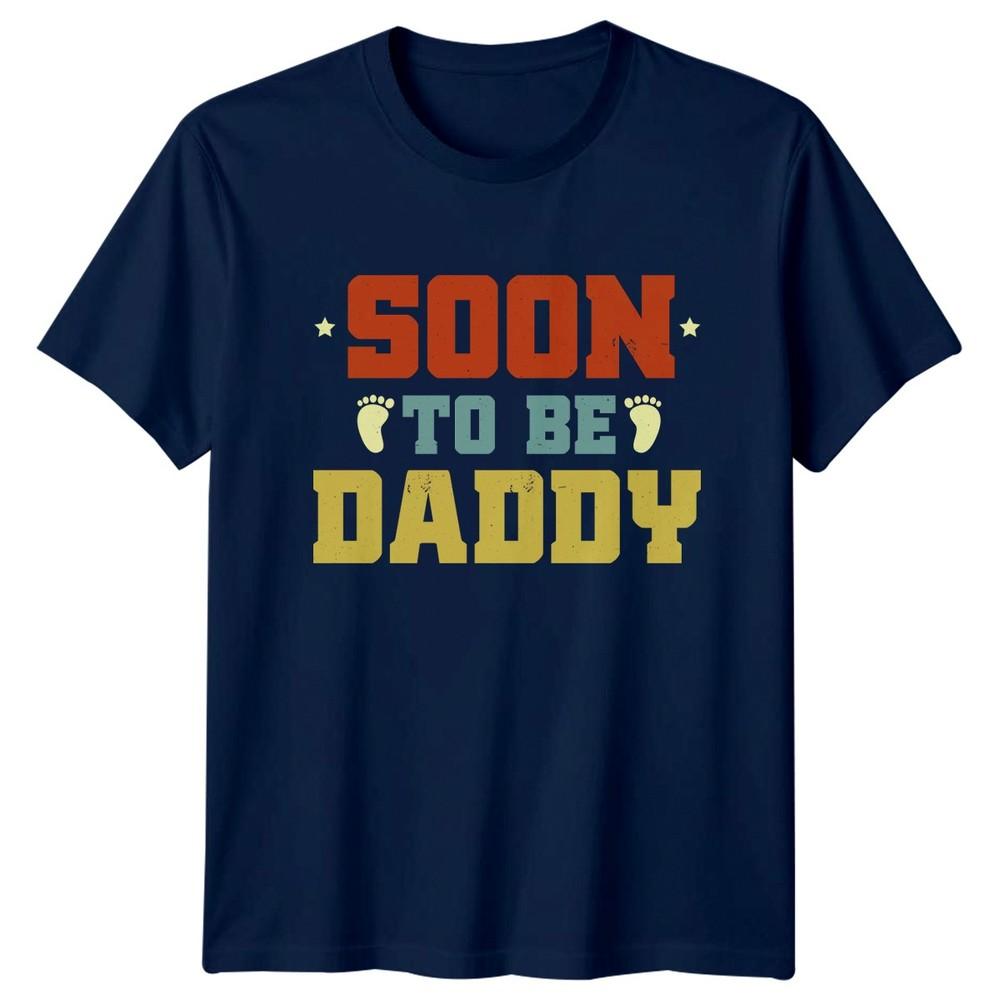 Soon To Be Daddy Unisexs TShirt Pregnancy AnnounceUnisext Fatherhood Fathers Day Gift