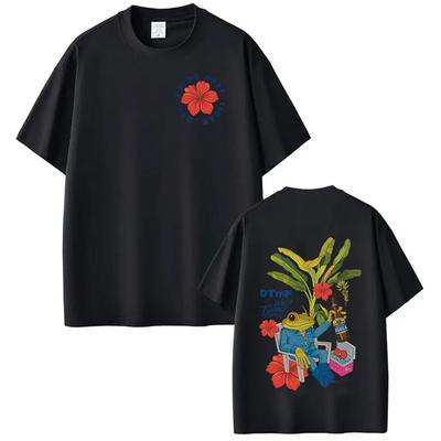T-shirt Rapper Bad Bunny Debi Tirar Mas Fotos DTMF World Tour T-shirts Hommes Femmes Mode Vintage Hip Hop Y2K Haut Streetwear