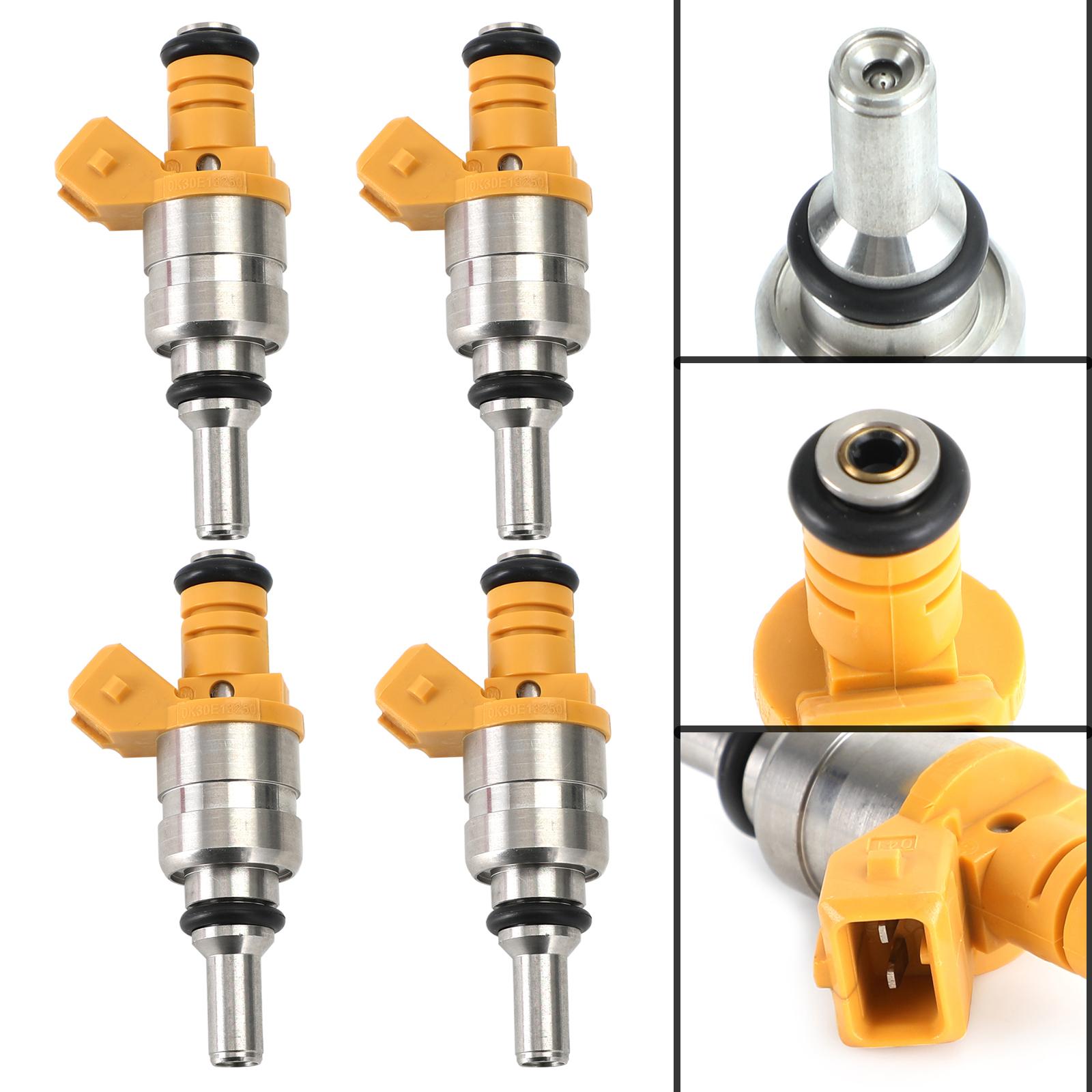 

4pcs Fuel Injectors 0K30E13250 Fit for Kia Rio 1.6L L4 2001-2005 FJ640