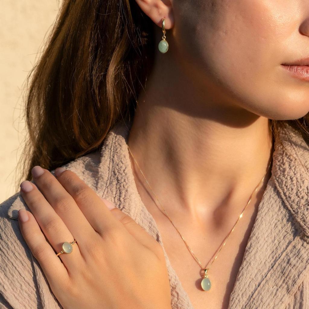 Aquamarine Adjuastable Ring Pisces and Aquarius • March Daily Birthstone Jewelry • Genuine Gemstone Ring • Gift for Her • Mother's day