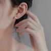 Light Luxury High-end Bow Stud Earrings Women's New Earrings Fashion Temperament Versatile Earrings