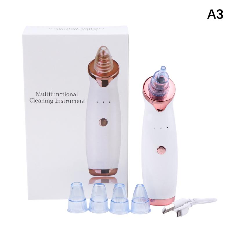 Multi-Functional Cleaning Blackhead Remover Pore Acne Pimple Removal Face T Zone Nose Cleaner Vacuum Suction Facial Beauty Devi