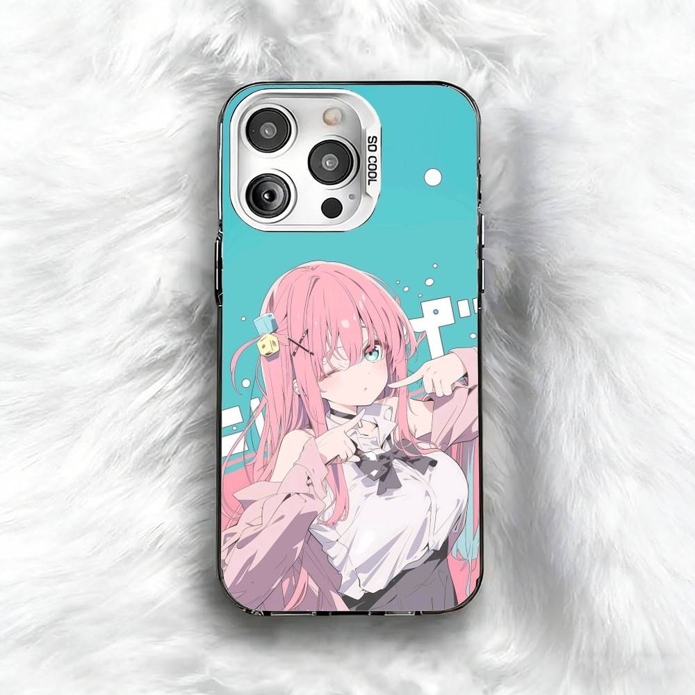 

B-Bocchi The R-Rock Hitori Gotoh Phone Case For iPhone 16 17 15 14 12 13 Pro Max Black Color Shockproof Cover iPhone13PRO