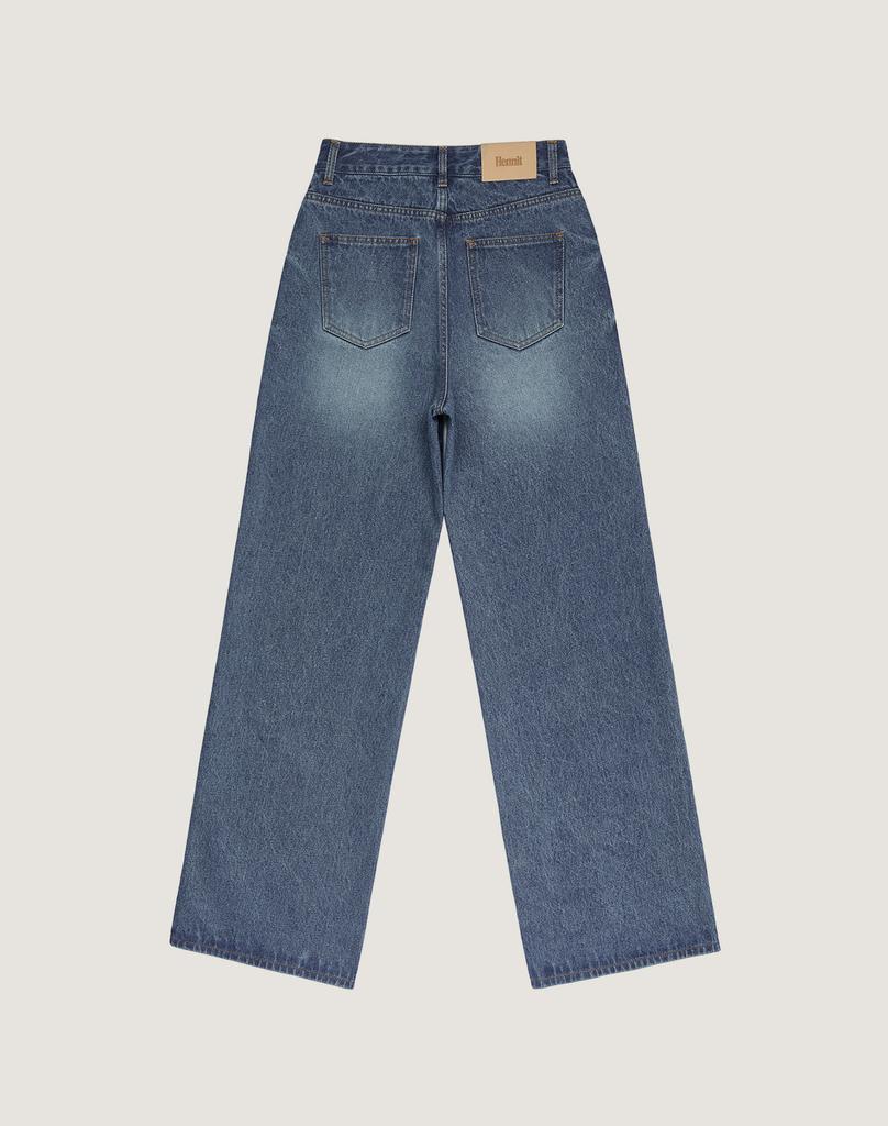 HENNIT Wide Denim Pants (Blue)