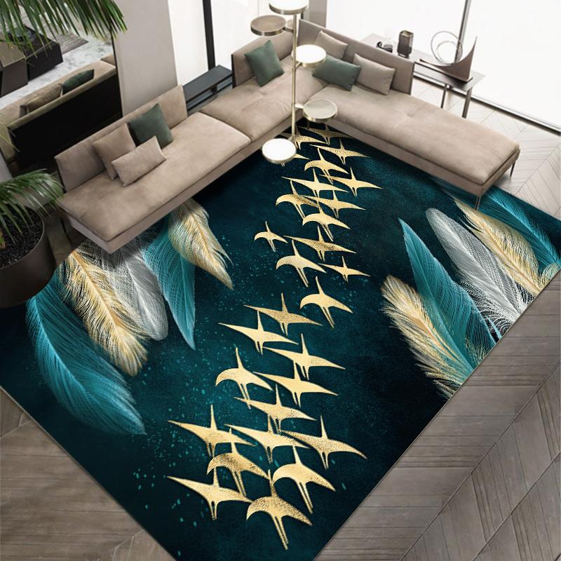 

Ковер для гостиной, износостойкий и устойчивый к грязи, ковер для дивана, журнального столика, противоскользящий ковер для спальни 140 * 200cm