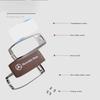 D4Leather Car Key Case Cover Shell Fob For Mercedes Benz A B C E R Class GLS GLA GLK GLC CLS CLA AMG W204 W205 W212 W463 W176 PWJN1