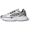 Ozmillen Metaliczny Srebrny Czarny Unisex Sneakersy Core-Black Obuwie-Białe IF1814