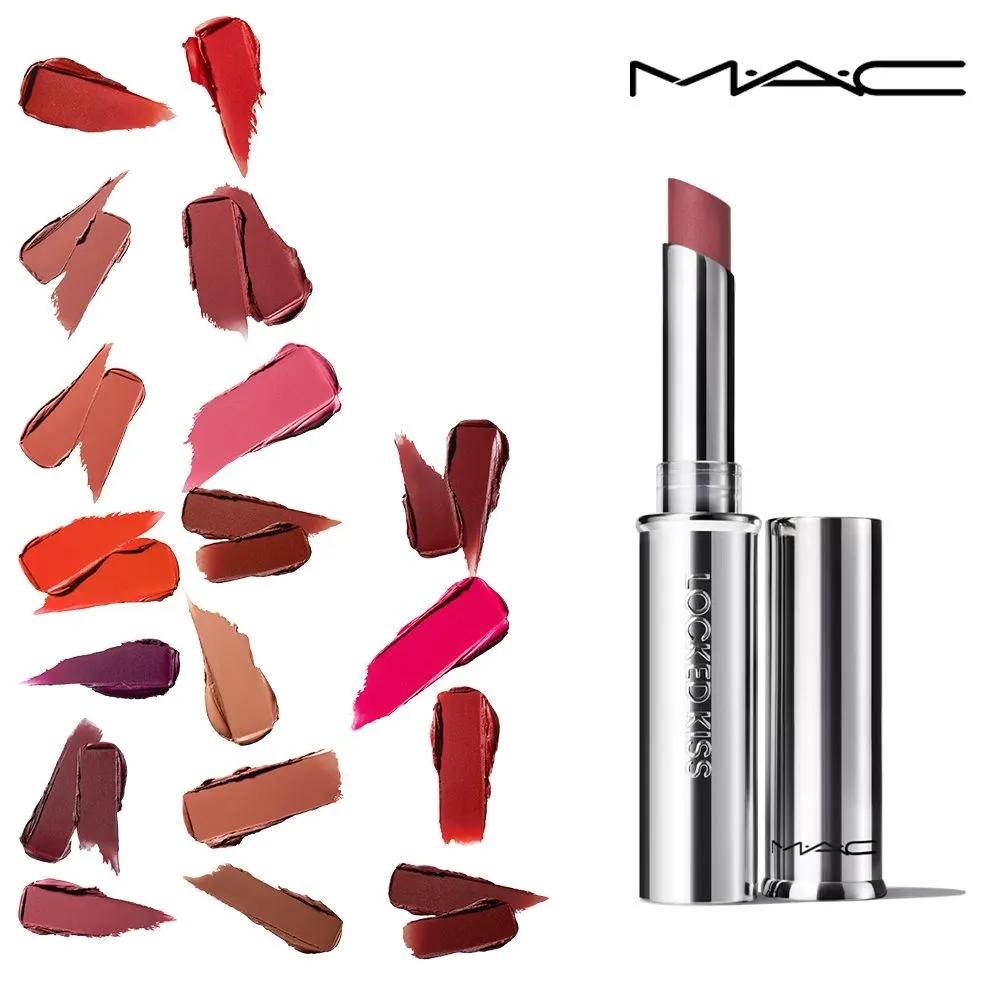 MAC Kissproof Rich Matte Mille Cheek Locked 24HR Ironclad Lipstick 60 Mal It Over & Over
