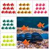 10pcs Decorative Realistic Goldfish Lifelike Moving Goldfish Plastic Gold Fish   Aquarium