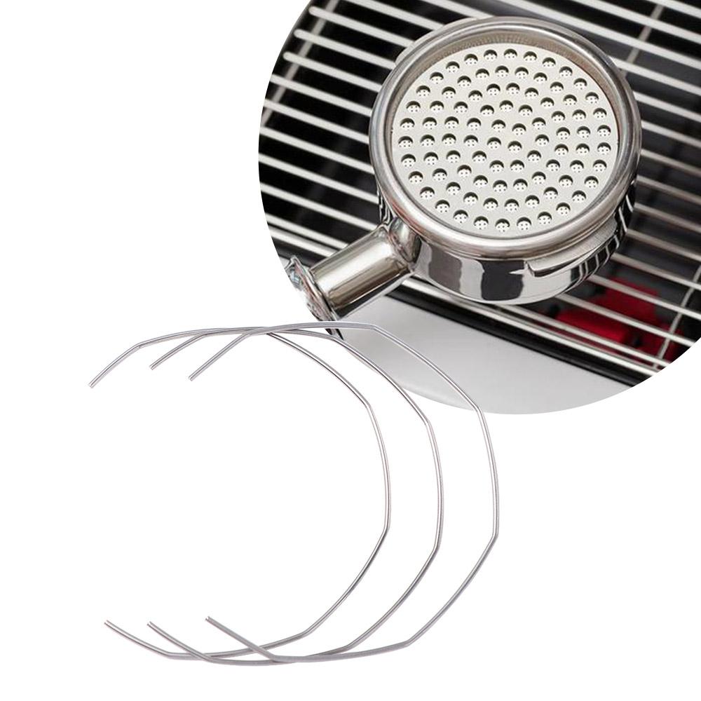 51/54/58mm Coffee Portafilter Basket Spring Silver Spring Circlips Coffee Portafilters