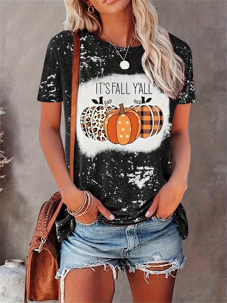 Easter Women's Casual T-shirt Jesus Alphabet Print Women's Crew Neck Short Sleeve Top Everyday Street Fashion Women's Y2k Tops