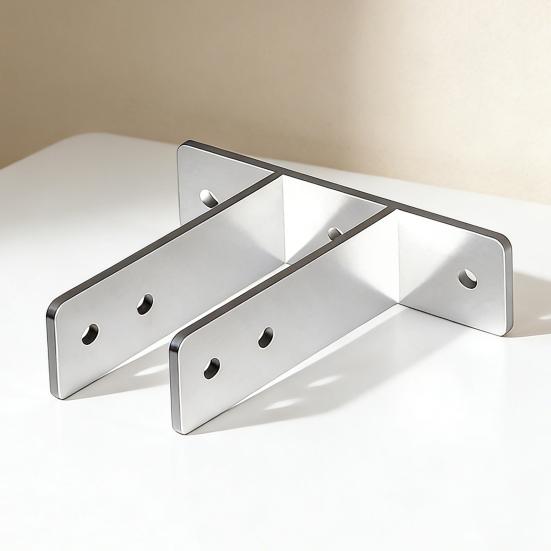 Fästen för urinoarer, badrumsfästen i kolstål med monteringsskruvar, kraftiga urinoarfästen