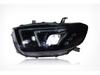 07-11 Toyota Highlander LED Headlight Assembly with Sequential Turn Signal