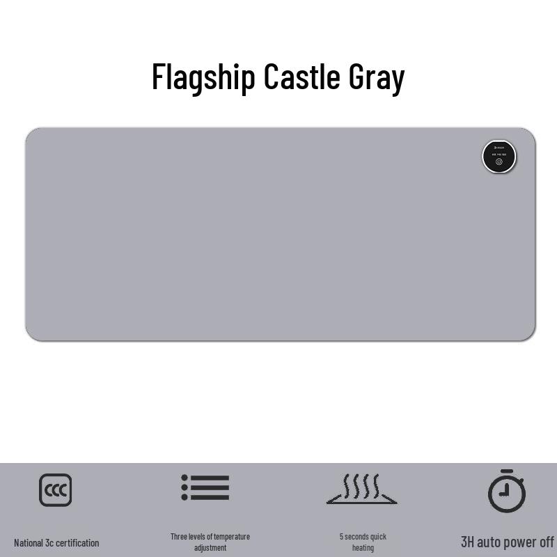 

Подогреваемый очень большой коврик для мыши с подогревом для рук - Офисный и студенческий настольный аксессуар 33*80cm