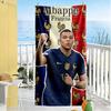 Mbappe Beach Towel Quick-Dry Soft Microfiber Comfortable Lightweight Perfect for Traveling Yoga Camping and Swimming
