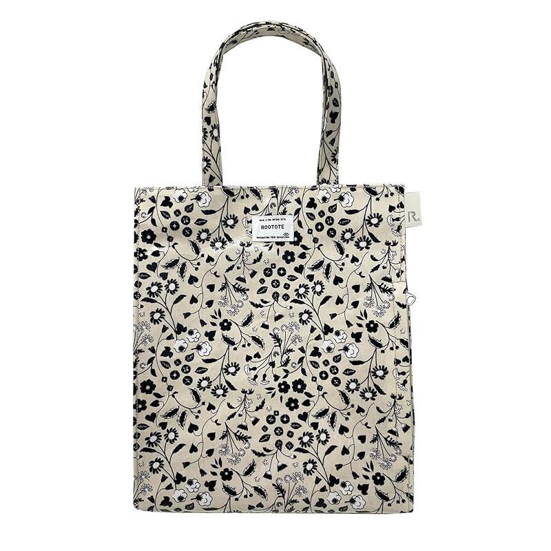 

[Root] Front lamination processing Vertical type A4 independence tote bag Arcatl laminate ladies 01 Hanazono