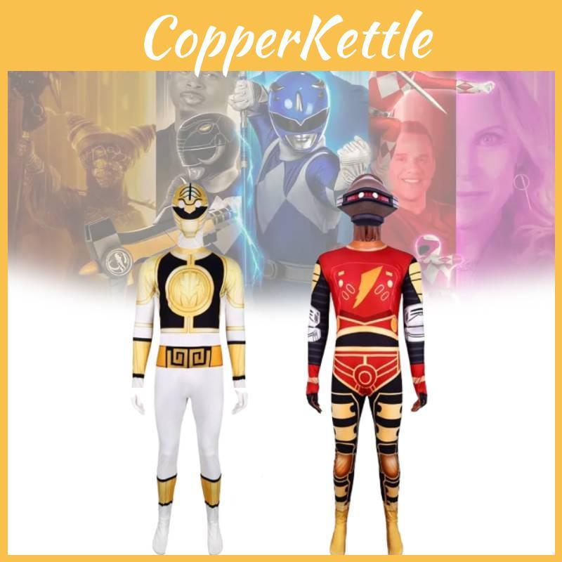 Mighty Morphin Power Rangers Dinosaur Cosplay Suit For Kids Halloween Costume Party