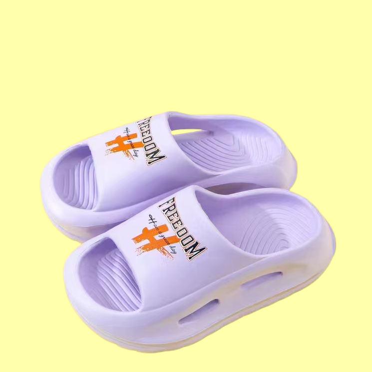 Women Thick-Sole Summer Slides  New Fashion Outdoor Non-Slip Cushion Sandals Unisex Casual Beach Slippers