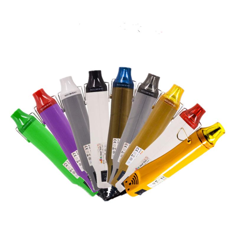 72-Color Heat Gun for DIY Shrink Plastic and Polymer Clay Embossing