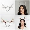 Bequemes Tragen Hirschgeweih Stirnband Cosplay Horn Kopfschmuck Cosplay Hobbyisten Geschenke