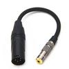 HIFI Samec 4pinový XLR Balancovaný na 3,5mm 2,5mm 6,35mm 4,4mm Samice Audio Kabel DAC Stage 4žilový XLR Adaptér Kabel pro Sluchátka